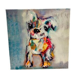 Puppy Dog Canvas Wall Art